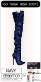 Baiastice_Igo thigh high boots-Navy