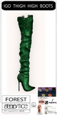 Baiastice_Igo thigh high boots-Forest