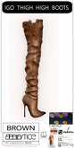 Baiastice_Igo thigh high boots-Brown