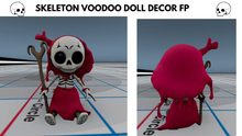 [NE] skeleton voodoo doll decor FP