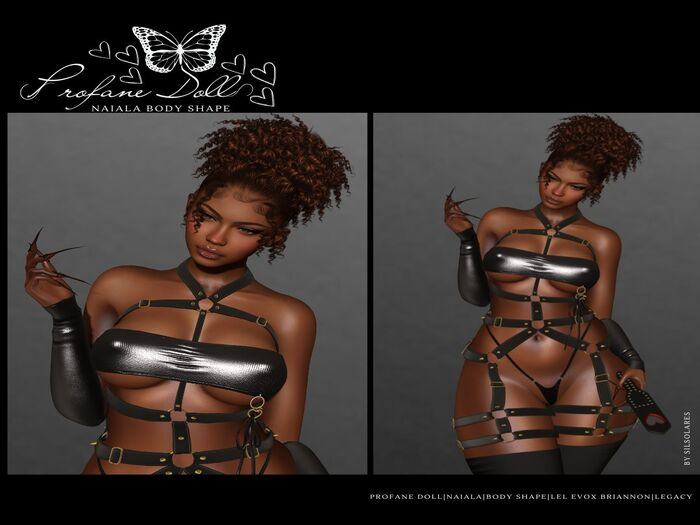 PROFANE DOLL - BODY SHAPE LEL EVOX BRIANNON/LEGACY - NAIALA