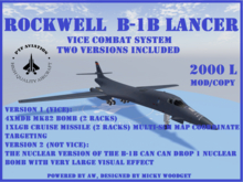 PTF Rockwell B-1B Lancer  V1
