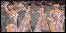 KL *aB 101701 IVY  LONG- FORMAL DRESS- PARTY- SEXY DRESS- WOMENS FANTASY- CASUAL DRESSES