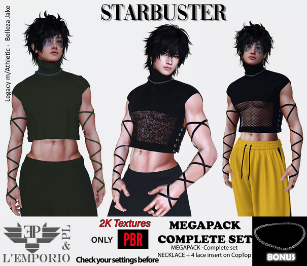 MEGAPACK  L'Emporio&PL ::*Starbuster*:: Complete Set