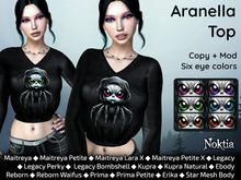 Aranella - Black Longsleeve Shirt