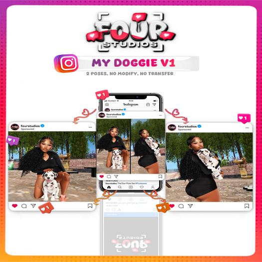 [4STU] :: MYDOGGYV1 POSEPACK