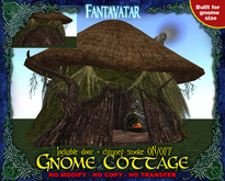 !! FANTAVATAR !! Gnome or Petite Avatars Cottage F&M PET