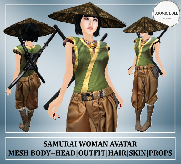 Woman Avatar Samurai