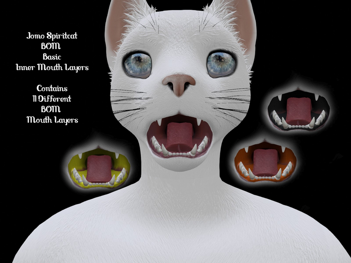 Jomo Spiritcat Inner BOM Mouth Layers