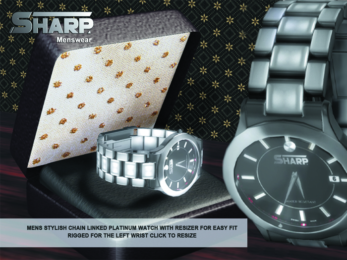 Sharp Mens Wrist watch resizer
