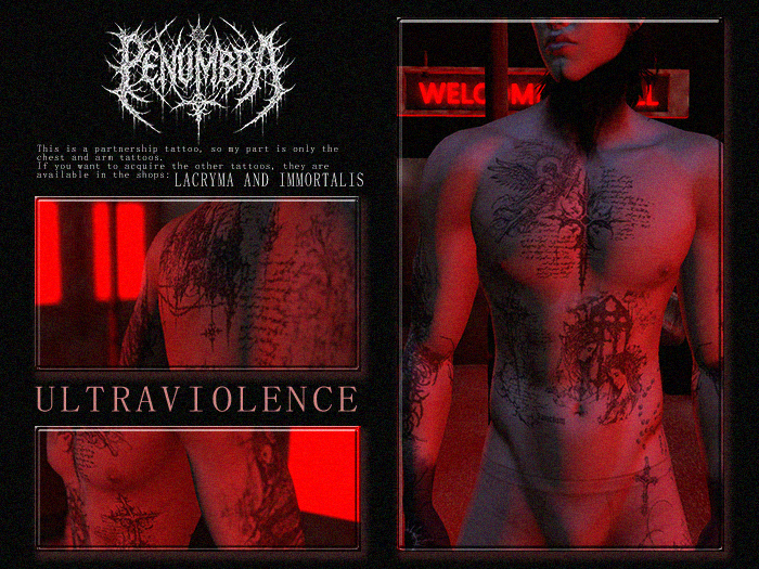 Penumbra - Ultraviolence Tattoo