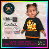 *LBD* Team Candy Corn Sweater - Kids