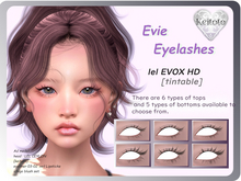 {keitoto} Evie Eyelashes  [LEL evox HD]  (tint) add