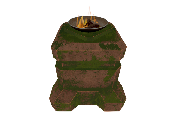 Outdoor fireplace