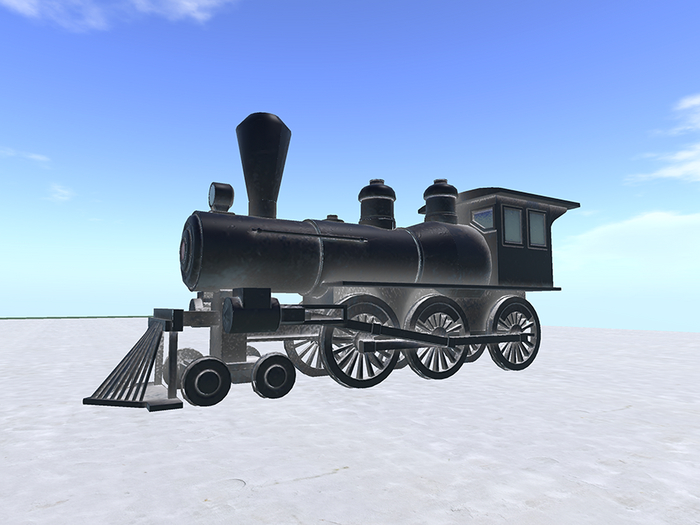 Box-D.N.Design- Snowy Locomotive PBR
