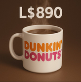 Dunkin Donuts Coffee Cup w/ Steam – Hand Hold & Sipping Animation – Copy/Transfer – Lillyapparels