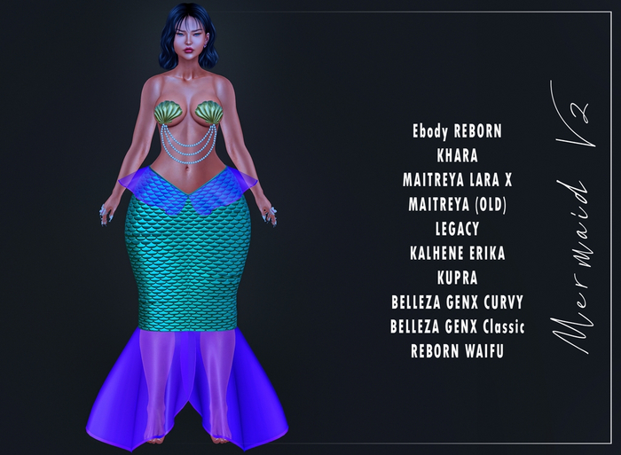 Cremosas - Mermaid V2
