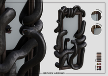 BROKEN ARROWS - Snake Mirror - Black 