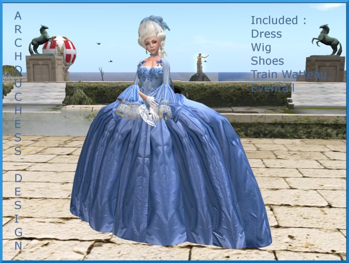 ARCHDUCHESS DESIGN - Fragonard Blue