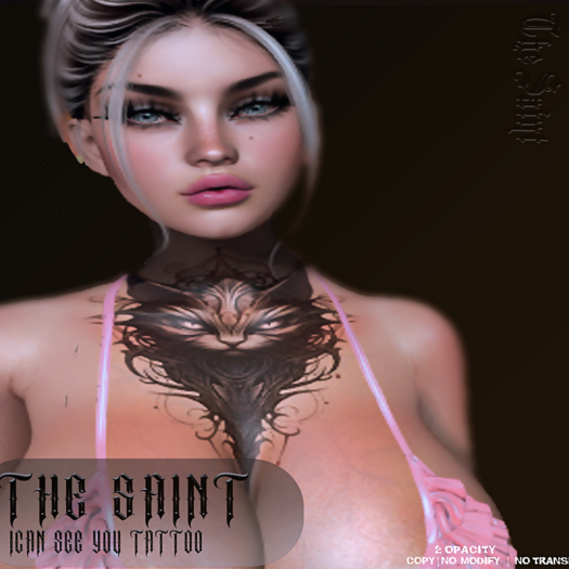 -THE SAINT-I SEE YOU TATTOO