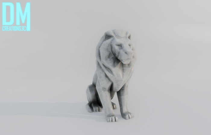 Leo Statue A01Full Perm Mesh