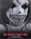 *B.D.R.* Creeper Clown Smile (Mask) - DEMO