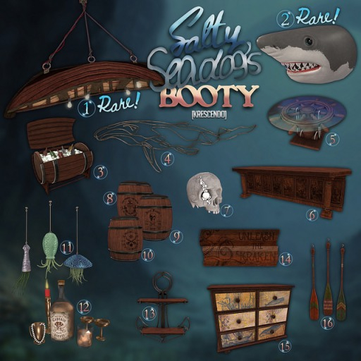 [Kres] Salty Seadog's Booty - RARE