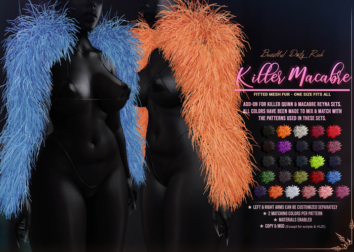 *B.D.R.* Killer Macabre Fur v1