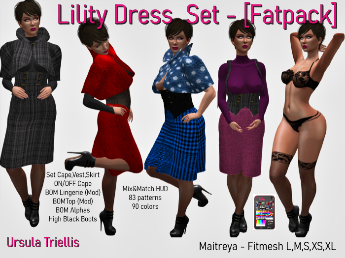 5553 Lility Outfit - [Fatpack]