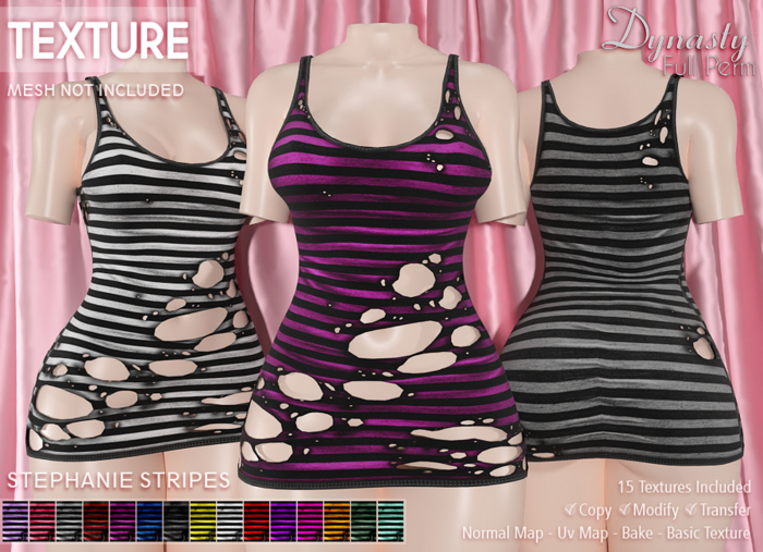 Dynasty TEXTURE - Stephanie Stripes