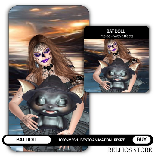 Bellios Store - bat doll