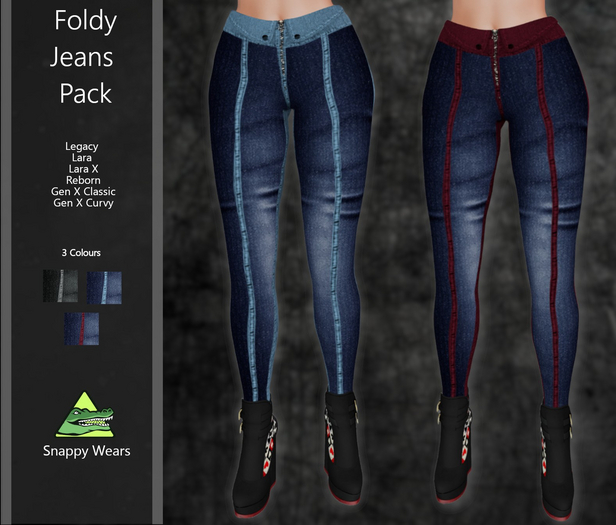Snappy - Foldy Mix Jeans