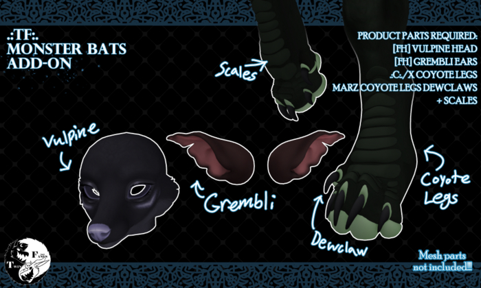 .:TF:. MONSTER BATS ADD-ON