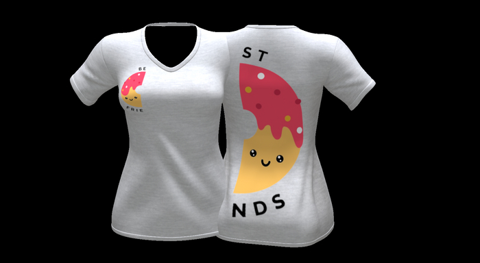 ! ! NB - ENDLESS BESTIES TEE W/HUD DEMO