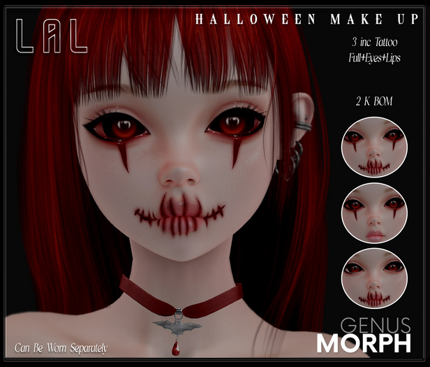 LAL-Halloween Make-Up GENUSMorphtoon 2K BOM