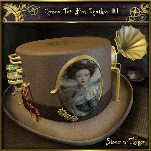 Sn'T Cameo-top-hat-Leather-01