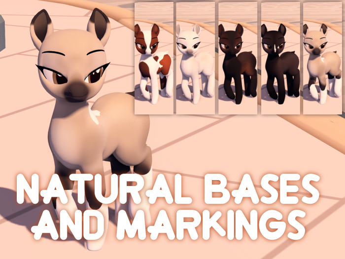 Natural Base & Markings Pack