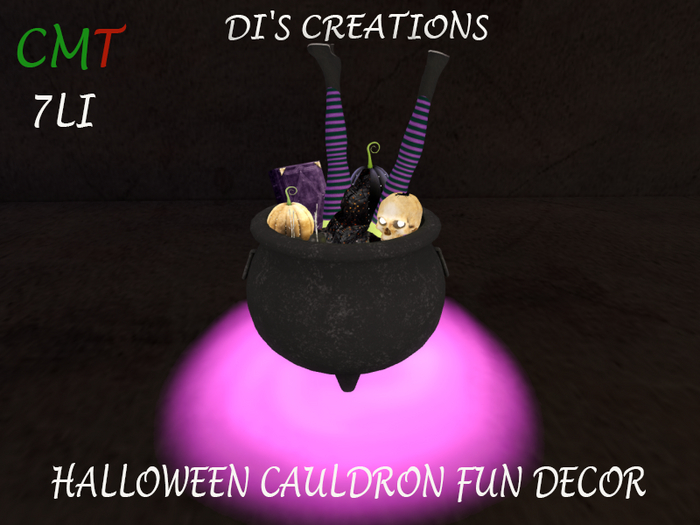 HALLOWEEN CAULDRON FUN DECOR