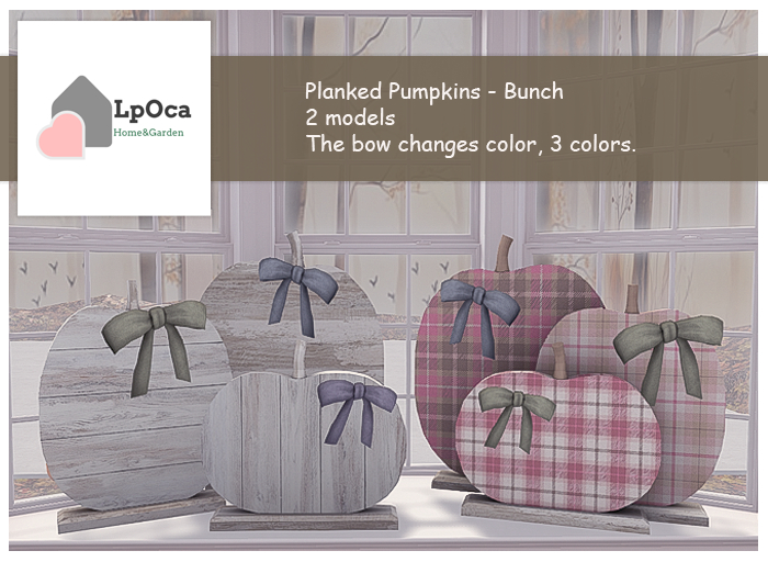 LpOca Planked Pumpkins