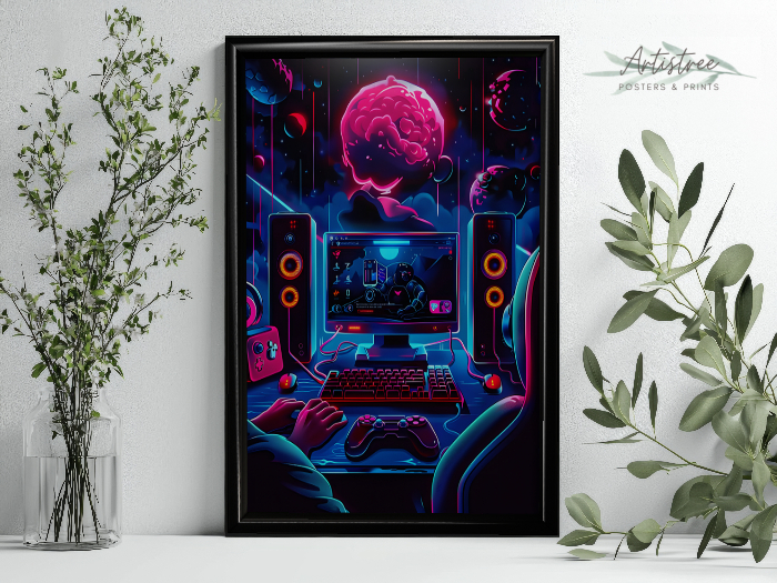 [Artistree Neon Gamer 05