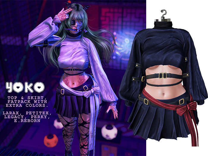 Una. Yoko Blue