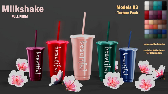 *FP* BRILLANCIA -Milkshake  texture pack / FULLPERM /#3