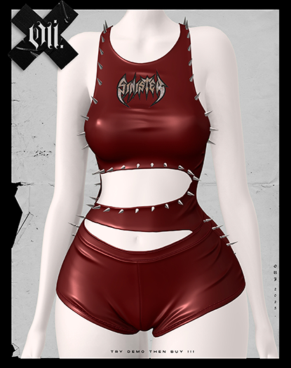 -Oui- Instictus Romper Red