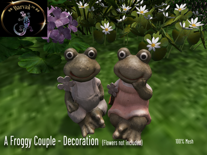 BARVAK - A Froggy Couple - Decoration - Add to unpack