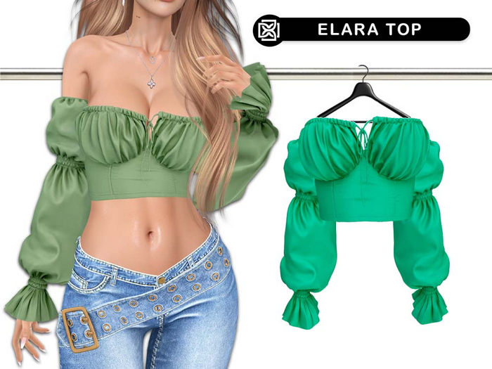 Addams // Elara Top // N*18