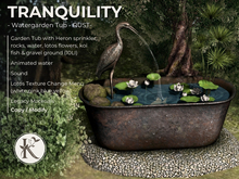 KOPFKINO - Tranquility Water Garden Tub - Rust