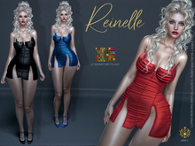 Reinette Dress, Satin FX Edition, fatpack