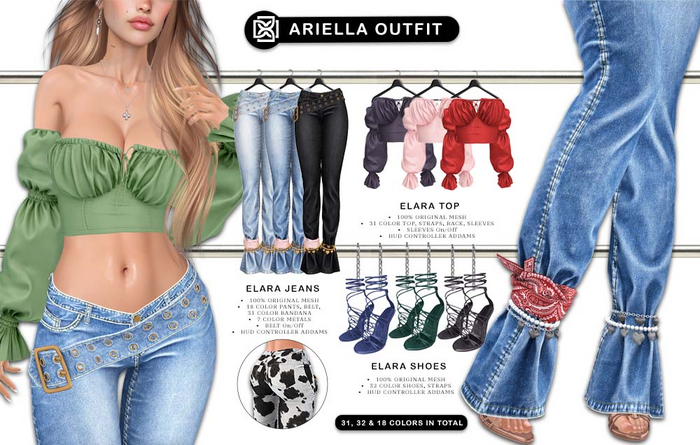 Addams // Elara Outfit // MEGAPACK