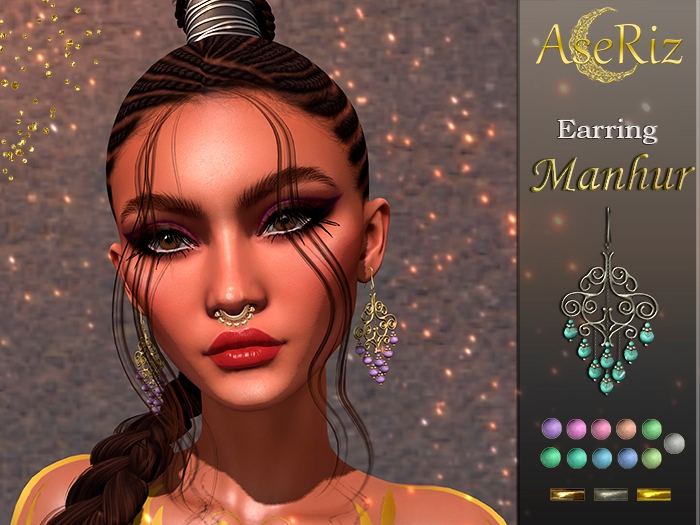 AseRiz - earring Manhur