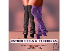 [WellMade] Esther Heels & Stockings